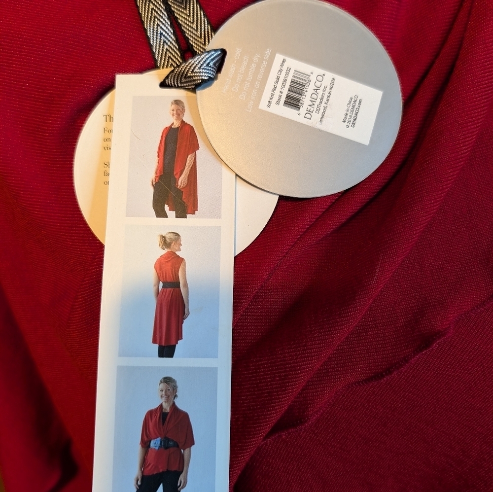 NWT Wrap On The Go Travel Sweater OS - Picture 8 of 12